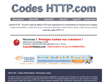 Tablet Screenshot of codeshttp.com